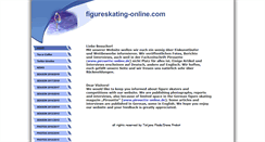 Desktop Screenshot of figureskating-online.com